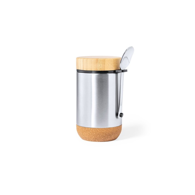 Boîte à Déjeuner Éco-Responsable Personnalisée Cambrix Matières : bambou personnalisable avec votre logo