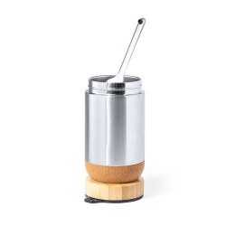 Boîte à Déjeuner Éco-Responsable Personnalisée Cambrix Matières : bambou goodies publicitaire événementiel