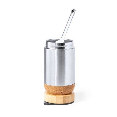 Boîte à Déjeuner Éco-Responsable Personnalisée Cambrix Matières : bambou goodies publicitaire événementiel
