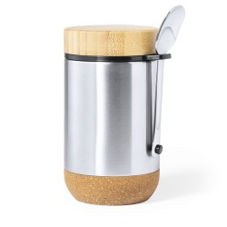 Boîte à Déjeuner Éco-Responsable Personnalisée Cambrix Matières : bambou accessoire événementiel unique