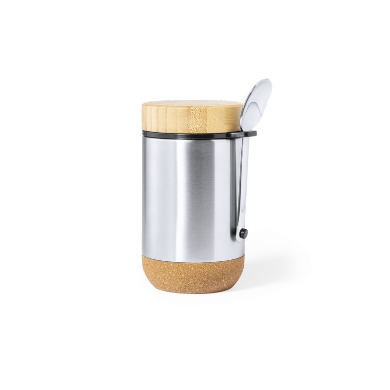 Boîte à Déjeuner Éco-Responsable Personnalisée Cambrix Matières : bambou accessoire événementiel unique