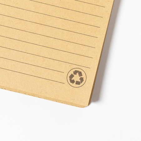 Cahier Éco-responsable à Anneaux Personnalisé pas cher Mossel Matières : bambou marquage laser ultra précis