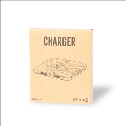Chargeur Sans Fil Éco-responsable Personnalisé 10W Raston marquage laser ultra précis
