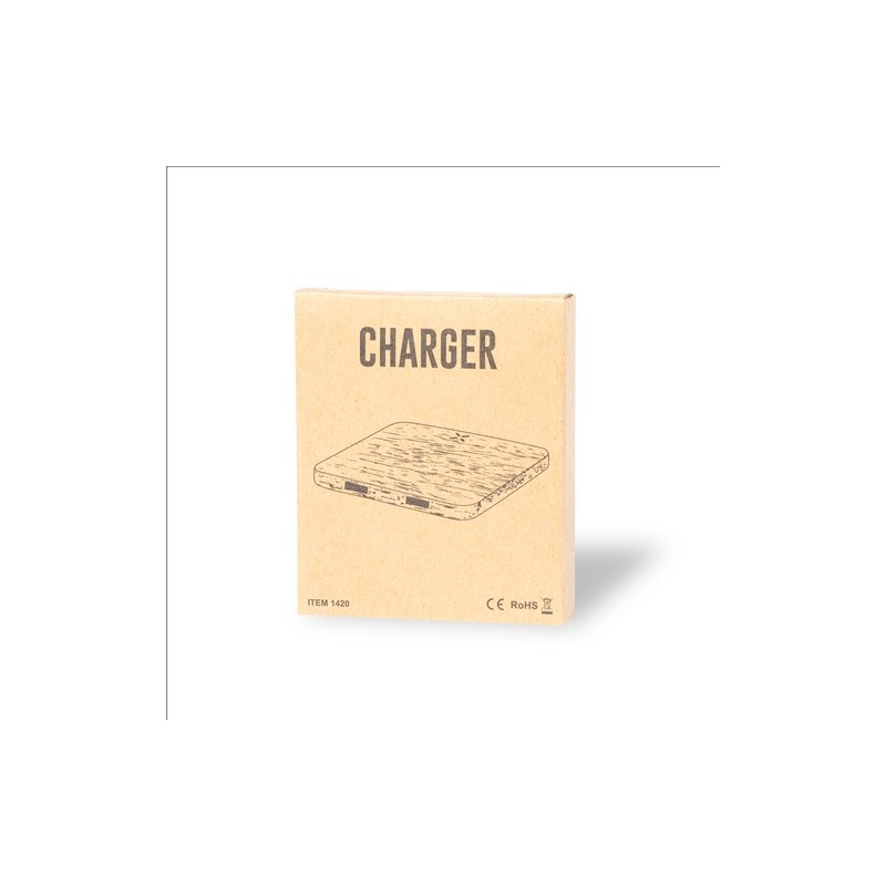 Chargeur Sans Fil Éco-responsable Personnalisé 10W Raston marquage laser ultra précis