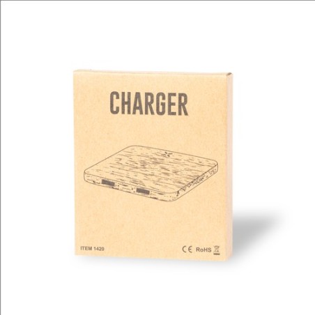 Chargeur Sans Fil Éco-responsable Personnalisé 10W Raston livraison express 24h 48h