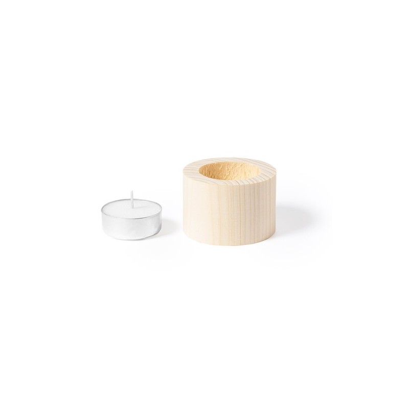Bougie Aromatique Personnalisée Décoration Maison Yiren pas cher Matières : bois goodies publicitaire événementiel