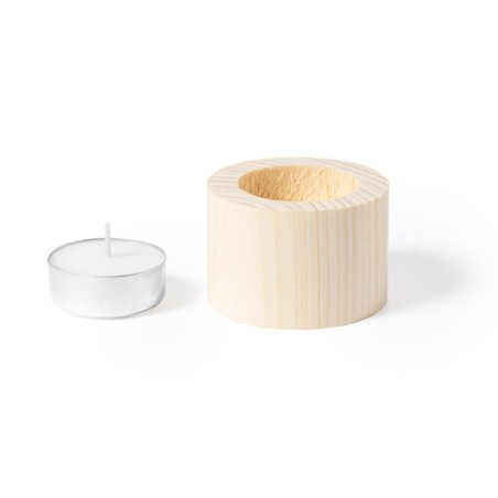 Bougie Aromatique Personnalisée Décoration Maison Yiren pas cher Matières : bois goodies publicitaire événementiel
