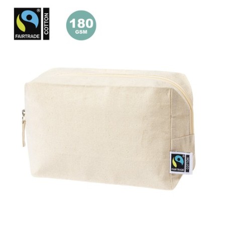 Nécessaire Éco-responsable Personnalisé Fairtrade Grafox Matières : coton Couleurs : naturel personnalisable avec votre logo