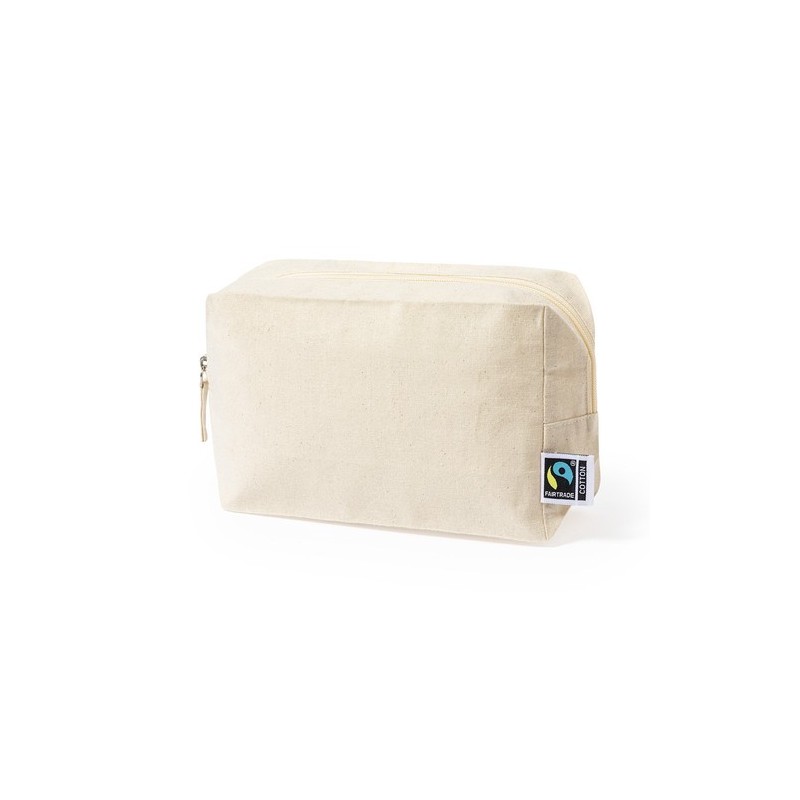 Nécessaire Éco-responsable Personnalisé Fairtrade Grafox Matières : coton Couleurs : naturel cadeau entreprise pas cher