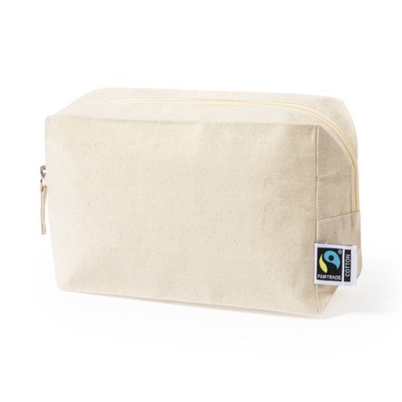 Nécessaire Éco-responsable Personnalisé Fairtrade Grafox Matières : coton Couleurs : naturel cadeau entreprise pas cher