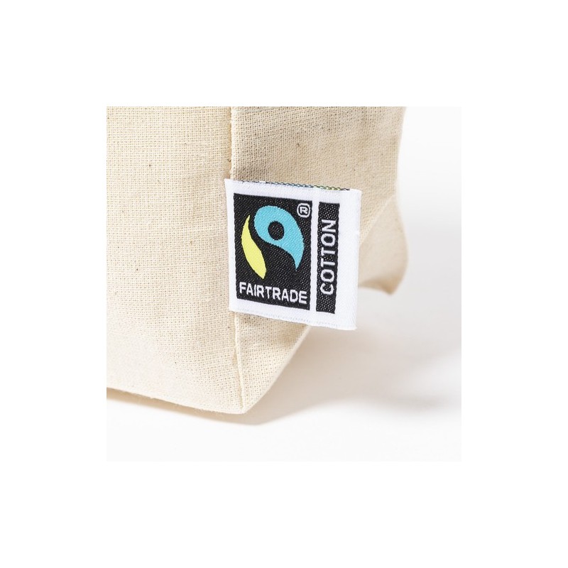 Nécessaire Éco-responsable Personnalisé Fairtrade Grafox Matières : coton Couleurs : naturel goodies publicitaire événementiel