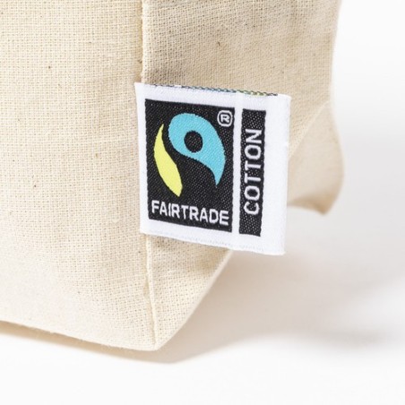 Nécessaire Éco-responsable Personnalisé Fairtrade Grafox Matières : coton Couleurs : naturel goodies publicitaire événementiel