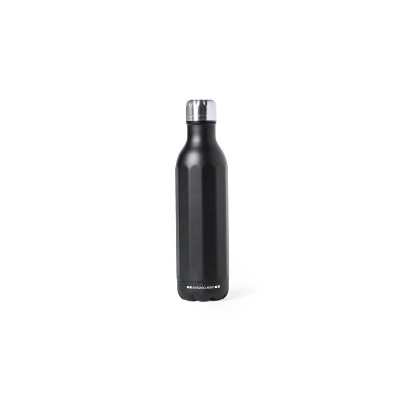 Gourde Sportive Personnalisée - Wilson Matières : acier inoxydable Couleurs : noir