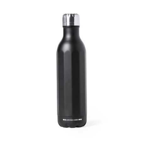 Gourde Sportive Personnalisée - Wilson Matières : acier inoxydable Couleurs : noir