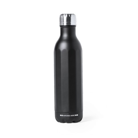 Gourde Sportive Personnalisée - Wilson Matières : acier inoxydable Couleurs : noir livraison express 24h 48h