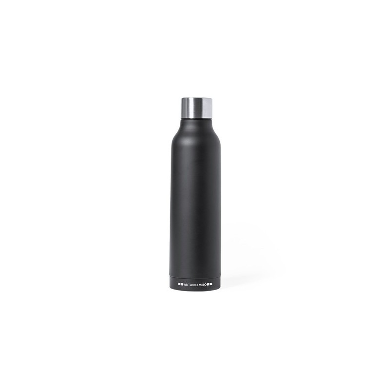 Bouteille Isotherme Personnalisée Thermique Thomson Matières : acier inoxydable Couleurs : noir