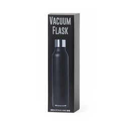 Bouteille Isotherme Personnalisée Thermique Thomson Matières : acier inoxydable Couleurs : noir impression haute définition