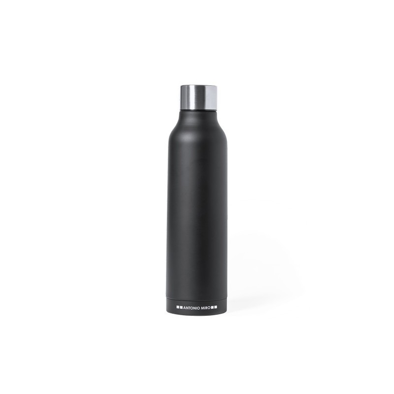 Bouteille Isotherme Personnalisée Thermique Thomson Matières : acier inoxydable Couleurs : noir livraison express 24h 48h
