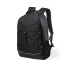 Sac à Dos Éco-responsable et Fonctionnel Personnalisé pas cher - Berny Couleurs : noir Matières : polyester recyclé