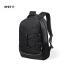 Sac à Dos Éco-responsable et Fonctionnel Personnalisé pas cher - Berny Couleurs : noir Matières : polyester recyclé personnalisa
