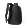 Sac à Dos Éco-responsable et Fonctionnel Personnalisé pas cher - Berny Couleurs : noir Matières : polyester recyclé impression h