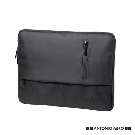 Housse Élégante et Pratique pour Ordinateur Portable - Dilon Matières : polyester Couleurs : noir personnalisable avec votre log