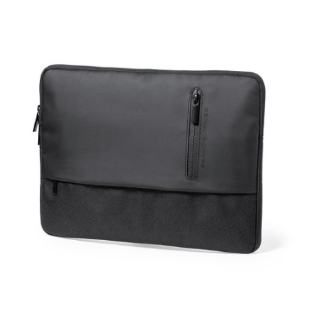 Housse Élégante et Pratique pour Ordinateur Portable - Dilon Matières : polyester Couleurs : noir cadeau entreprise pas cher