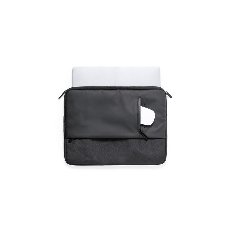 Housse Élégante et Pratique pour Ordinateur Portable - Dilon Matières : polyester Couleurs : noir goodies publicitaire événement