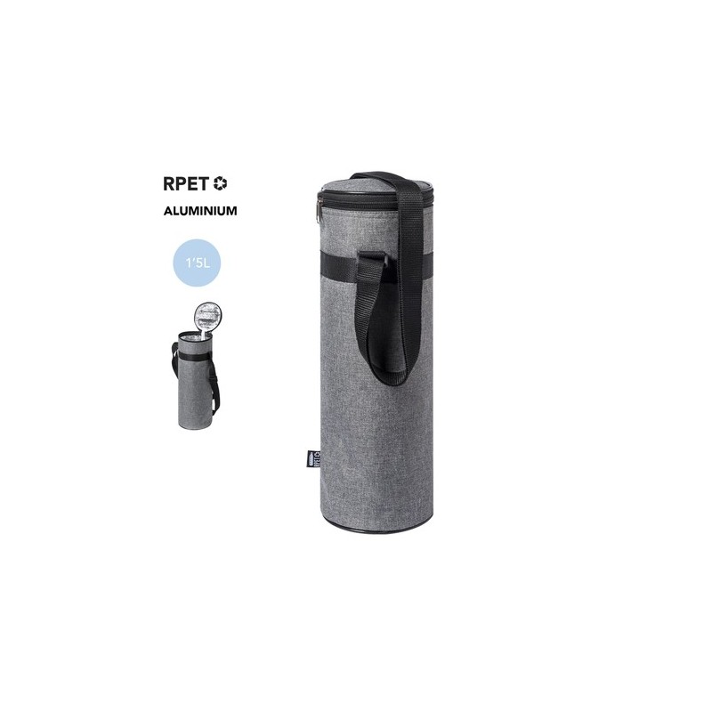 Glacière Éco-responsable et Pratique Personnalisée pour Bouteille - Tukam Matières : aluminium Couleurs : gris personnalisable a