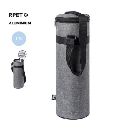 Glacière Éco-responsable et Pratique Personnalisée pour Bouteille - Tukam Matières : aluminium Couleurs : gris personnalisable a