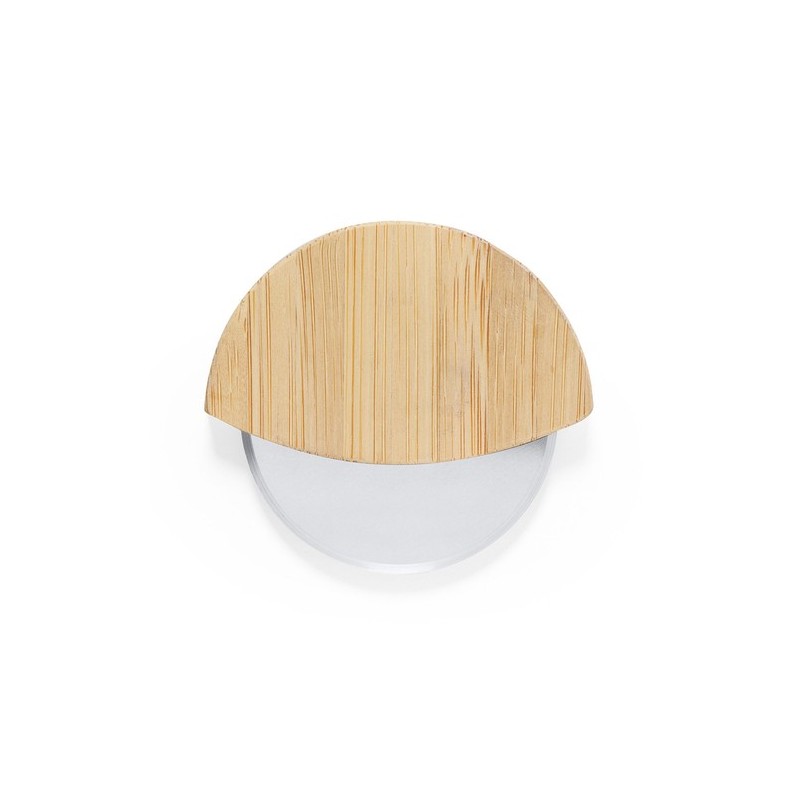 Ustensile de Cuisine Éco-responsable Coupe-Pizzas Personnalisé Titox pas cher Matières : bambou personnalisable avec votre logo