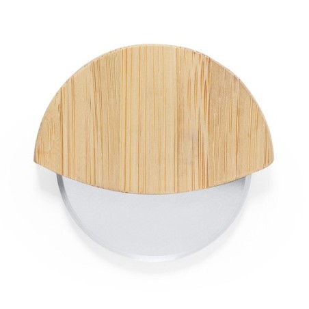 Ustensile de Cuisine Éco-responsable Coupe-Pizzas Personnalisé Titox pas cher Matières : bambou personnalisable avec votre logo