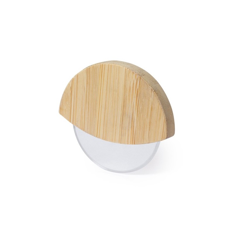 Ustensile de Cuisine Éco-responsable Coupe-Pizzas Personnalisé Titox pas cher Matières : bambou cadeau entreprise pas cher