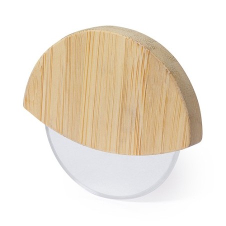 Ustensile de Cuisine Éco-responsable Coupe-Pizzas Personnalisé Titox pas cher Matières : bambou cadeau entreprise pas cher