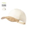 Casquette Personnalisée en Coton Bio & Liège Naturel Vachir pas cher Matières : liège