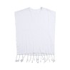 Kaftan Roseux Pas Cher Personnalisé en Mode Matières : coton Couleurs : blanc