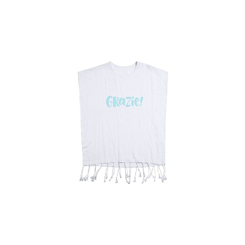Kaftan Roseux Pas Cher Personnalisé en Mode Matières : coton Couleurs : blanc cadeau entreprise pas cher