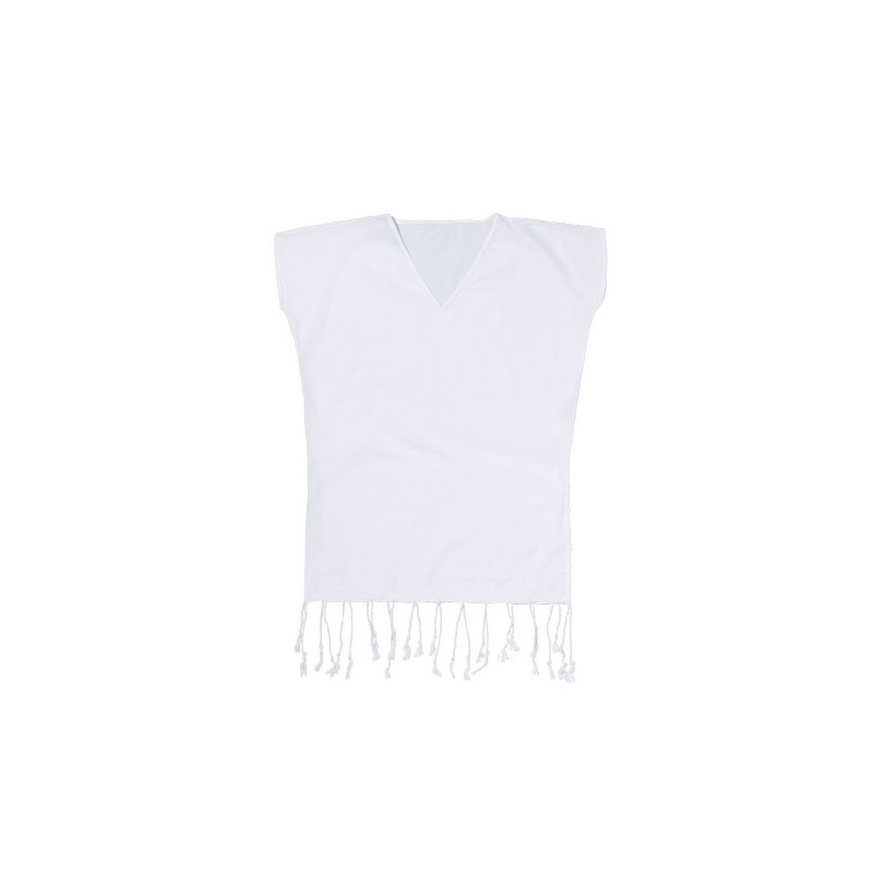 Kaftan Roseux Pas Cher Personnalisé en Mode Matières : coton Couleurs : blanc goodies publicitaire événementiel