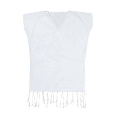 Kaftan Roseux Pas Cher Personnalisé en Mode Matières : coton Couleurs : blanc goodies publicitaire événementiel