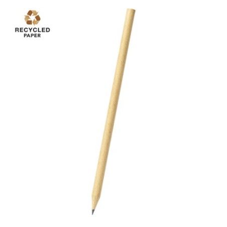 Crayon  pratique personnalisé Dengal pas cher Matières : papier recyclé Couleurs : naturel personnalisable avec votre logo
