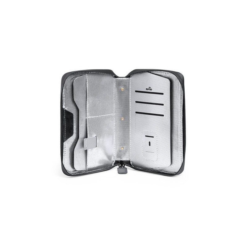 Organiseur UV Stérilisateur Personnalisé - Boxny Matières : polyester Couleurs : noir marquage laser ultra précis