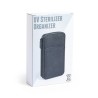 Organiseur UV Stérilisateur Personnalisé - Boxny Matières : polyester Couleurs : noir objet publicitaire robuste