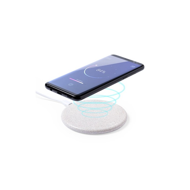 Chargeur Éco-Responsable Pratique Personnalisé - Aleix Matières : ABS Couleurs : naturel marquage laser ultra précis