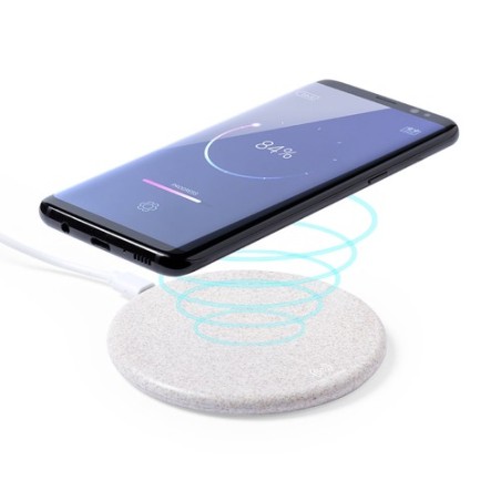 Chargeur Éco-Responsable Pratique Personnalisé - Aleix Matières : ABS Couleurs : naturel marquage laser ultra précis