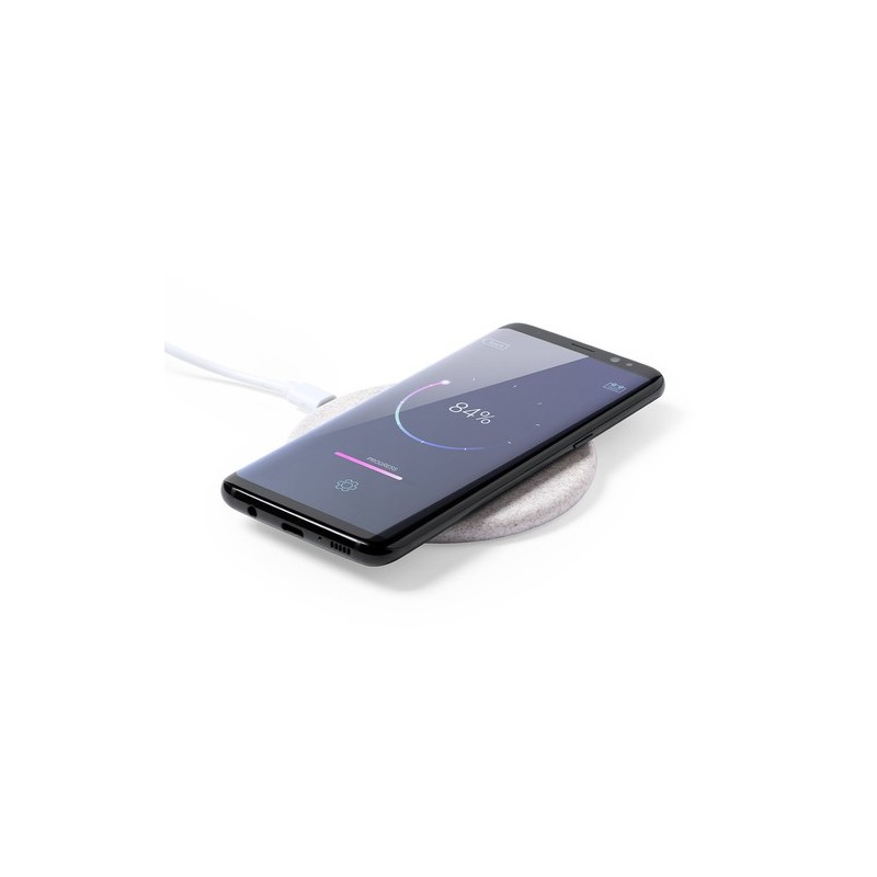 Chargeur Éco-Responsable Pratique Personnalisé - Aleix Matières : ABS Couleurs : naturel livraison express 24h 48h