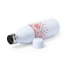 Bidon Personnalisé Publicitaire 500ml - Yalok Matières : acier inoxydable Couleurs : rouge cadeau entreprise pas cher