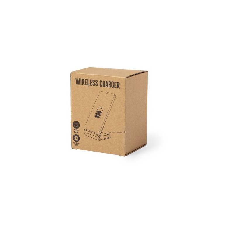 Chargeur Éco-Friendly Induction Personnalisé Pas Cher Birniax Matières : ABS Couleurs : naturel livraison express 24h 48h