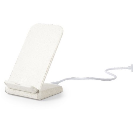 Chargeur Éco-Friendly Induction Personnalisé Pas Cher Birniax Matières : ABS Couleurs : naturel personnalisation rapide en Franc