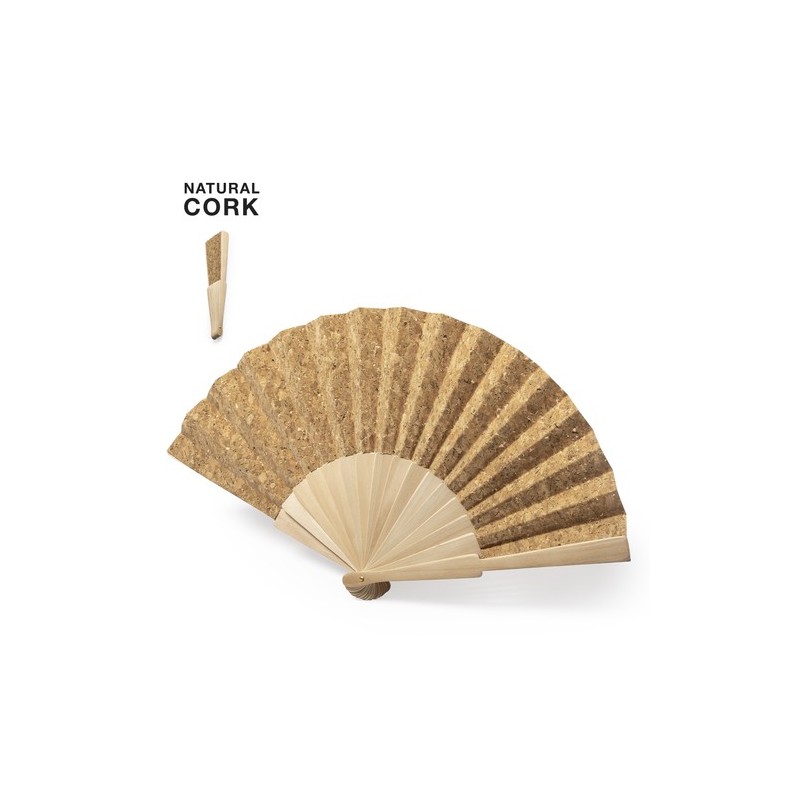 Éventail Kasol Liège Naturel