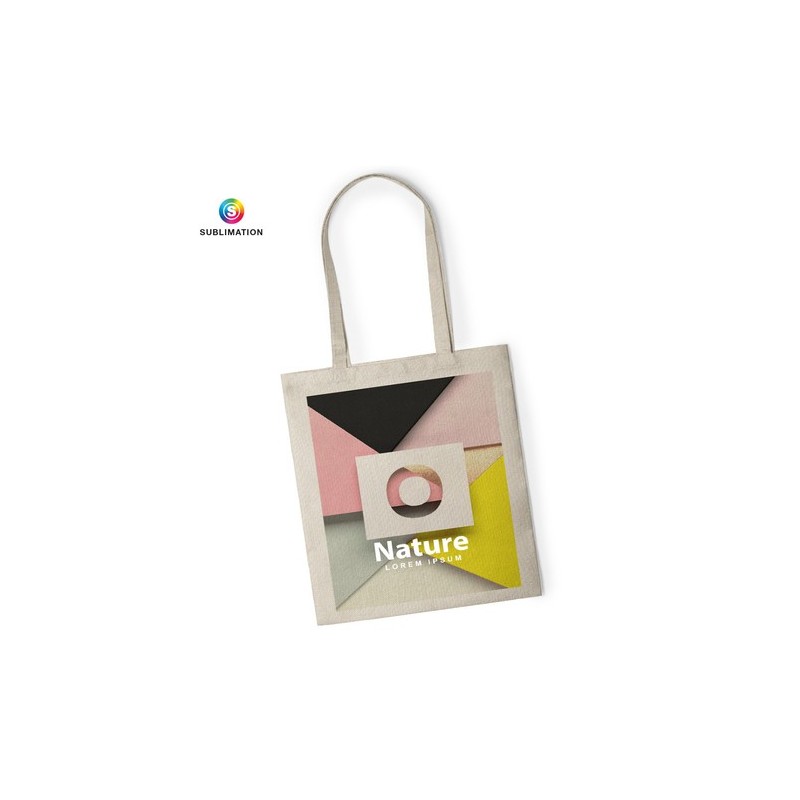 Sac Personnalisé Publicitaire de Sublimation - Prosum Matières : polyester Couleurs : naturel goodies publicitaire événementiel
